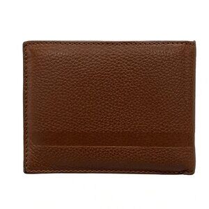 Auth COACH - Brown Leather Bill Holder